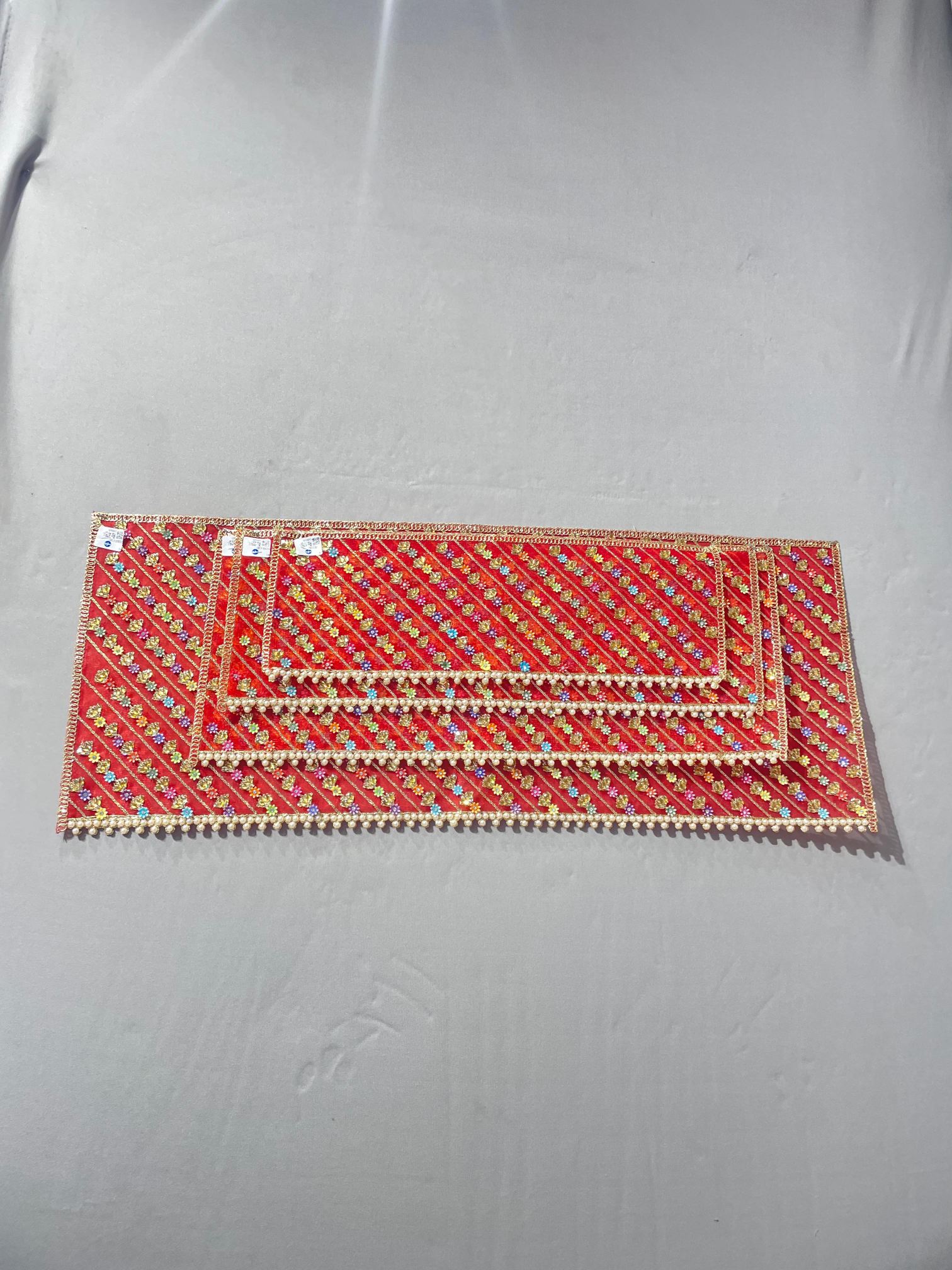 Maheshwari Fancy Store - Red Colour Kundan Chunri
